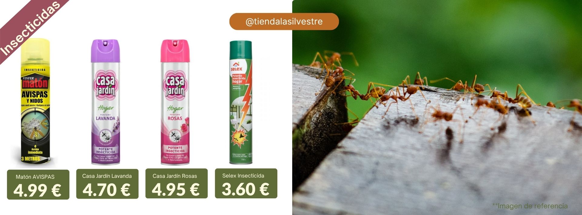 Campaña insecticidas